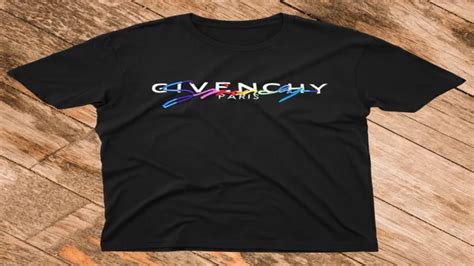 givenchy colorblock shirt|Givenchy t shirt size chart.